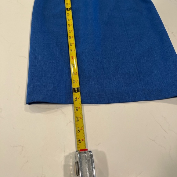 david meister blue dress David Meister